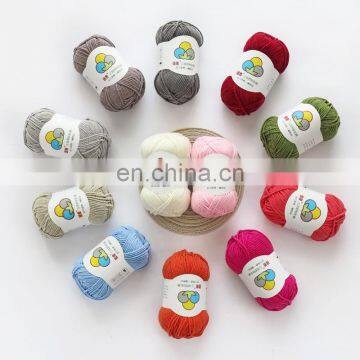 Factory Price High Quality Soft Colorful Cotton Yarn for Knitting photo-3