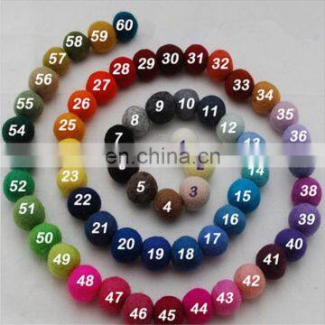 Wool Felt Ball Colorful for Kids DIY Craft photo-2
