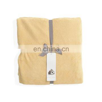 Flannel Fleece Luxury Blanket Throw 200 GSM Lightweight Cozy Plush Microfiber Red Solid Blanket photo-5