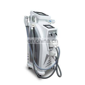 Best 4 in 1 E-Light SHR RF Q-switched nd yag laser beauty machine for tattoo removal hair removal