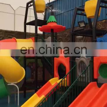 Commercial outdoor water games equipment china water park pool water slide for kids JMQ-18171A