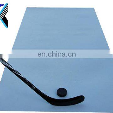 Artificial Ice Skating Rink Abrasion Resistant Hockey Training Aids Mat Ice Hockey Pad PE Material Hdpe Shooting Pad Synthetic