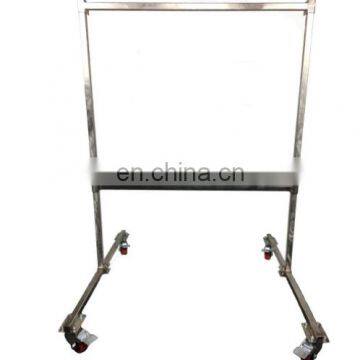 BHO Extraction Rack With Pipe Clamps Made From DN40/50 SS304 Square Tube to Hold Spool Column and Solvent Tank photo-2