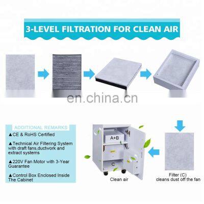 Modern Beauty Nail Salon Manicure Table With Fan photo-3