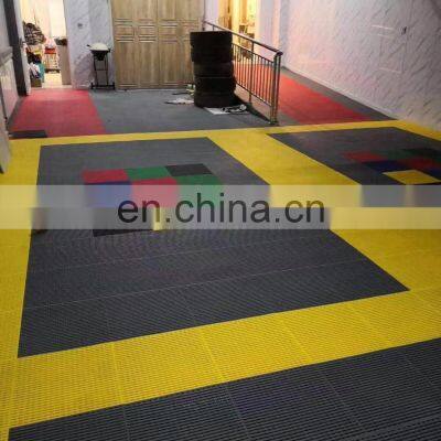 Interlocking PVC Vinyl Flooring Tiles Used for Sports Court photo-3