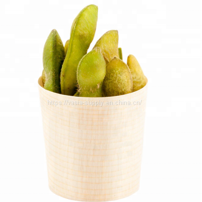 3 oz Appetizer wood Cups, Disposable Wood Tasting Cups - Compostable, Sustainable, Shaved Pinewood Dessert Cups, For Catering, Weddings, And Parties, Holds Samples And Snacks - Restaurant ware