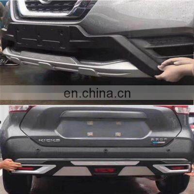 Car Body Parts ABS Front and Rear Bumper Guard Accessory Factory Direct for Nissan Kicks 2017 Bumper Protector