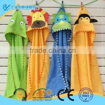 100% cotton Animal shape baby hooded bathrobe/ baby blankets                        
                                                Quality Choice