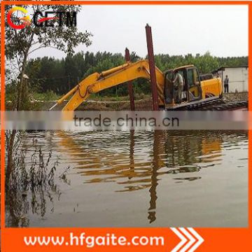 deep water amphibious excavator for river dredging