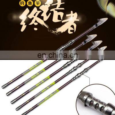 Прямые поставки от завода. Коммерческие рыболовные удочки длиной 2,1 м/2,4 м/2,7 м/3,0 м/3,6 м из углеродного волокна с сверхбыстрым действием. Телескопические удочки для морской рыбалки photo-2