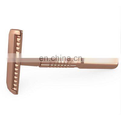 Private Label Double Edge Blades Woman Safety Razor Personal Care Safety Razor photo-3