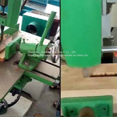 MZ1610 Woodworking Chain Mortiser Machine Square Hole Drilling Machine Chisel Mortising Machine photo-4