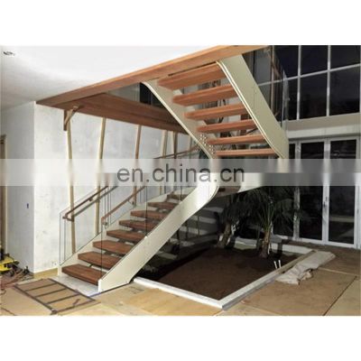 Curved Shape Staircase Glass Railing Designs Curved Glass Wood Staircase