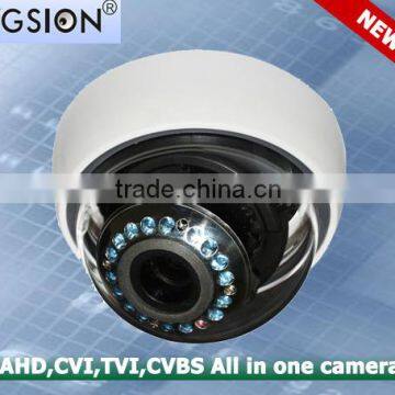 NEW Product Varifocal lens 720P TVI-AHD-CVI-CVBS All in one Dome Camera