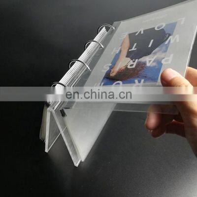Plastic Frames Holder Custom Office Table Top Desk Stand Acrylic Table Calendar photo-2