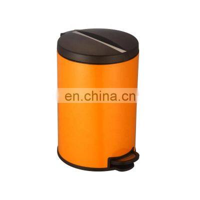 Unique Design Hot Selling Waste Bin Household Iron Powder Coating Pedal Bin Kitchen Trash Bin photo-3