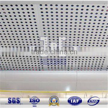 3mm hole perforated decorative metal mesh used for ceiling