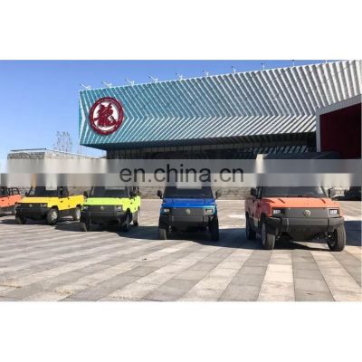 Made in China Customized High Quality 4 Wheel Single Cabin Mini Electric Pickup Truck