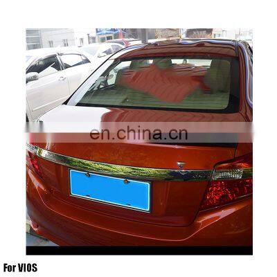 ABS Primer Painted Back LipSpoiler For VIOS 2014-2018 Rear spoiler