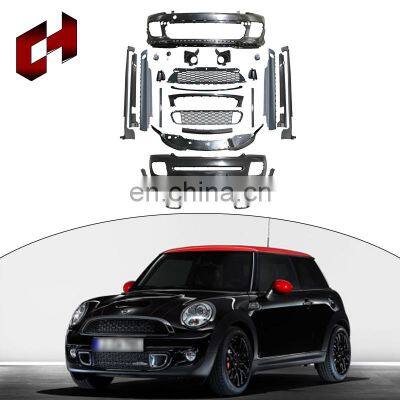 Ch Rear Bumper Lights Front Lip Support Splitter Rods Rear Lamp Tuning Body Kit For Bmw Mini R55-R59 To R56 Jcw