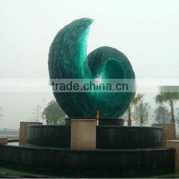 Outdoor Large Glass Sculpture Modern