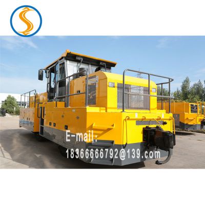 Roadway working equipment, suitable for railway locomotives in underground mines