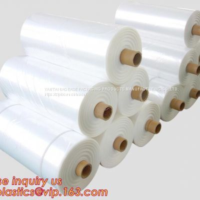 POF Shrink Film For Wrapping Food Products With Fully New Plastic Film LLDPE Wrap, Lay Flat Tubing,Produce Roll, Tube