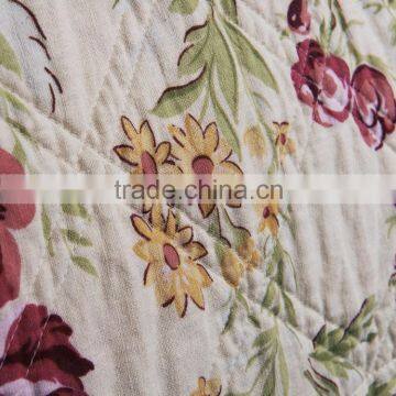 Diamond Quilting Linen Cotton Quilt photo-4