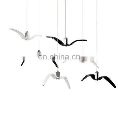 2022 Modern Hotel Indoor Mall Use Pendant Light Commercial Kitchen Hanging Light Bird Shaped Chandeliers