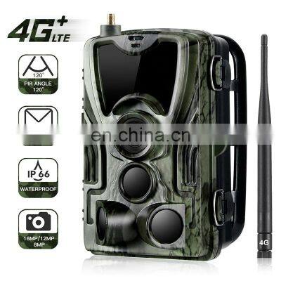 IP 65 Weatherproof 0.3s Trig Ger Wildlife Night Vision Digital 4G Trial Lte Camera Hunting photo-2