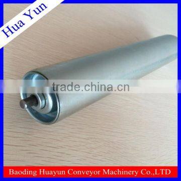 50mm diameter Zinc planted spring loading roller for roller conveyor