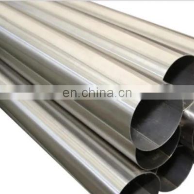 Factory 201 decorative stainless steel erw pipe price per meter 0.8mm 1.5mm