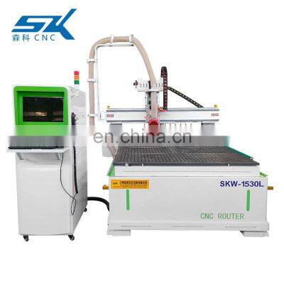 Automatic New Design Cabinets Door Making Linear Tool Changer CNC Atc Router photo-4