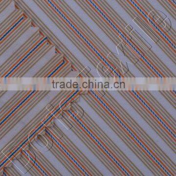 100% COTTON YARN DYED STRIPE FABRIC