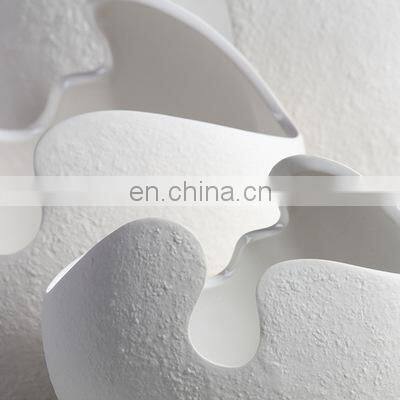 New Style Modern Porcelain Vases Eggshell Shape Ceramic Vase Pot for Home Decor Decorative Flowers