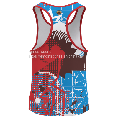 2022 Customized Sublimation Singlet of New Style