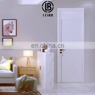 Fire Rated Solid Interior Flush Safety Hotel Entry Timber Wooden Door With UL10c Certificate photo-4