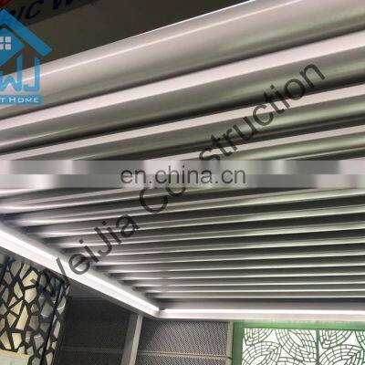 Modern Automatic Patio Outdoor Aluminium Pergola Opening Louvred Roof photo-3