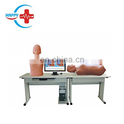 HC-S601Human examination training model Cardiopulmonary examination and abdominal palpation teaching manikin