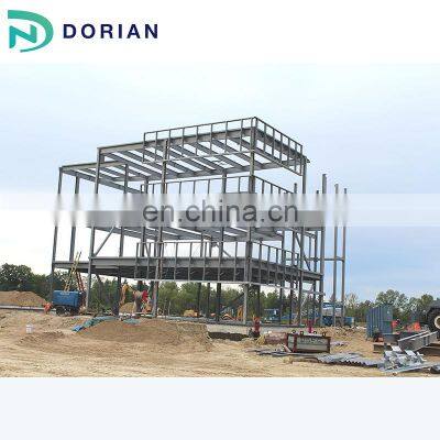Prefab OEM Double Storey Light Steel Structure Warehouse Space Truss Structure photo-3