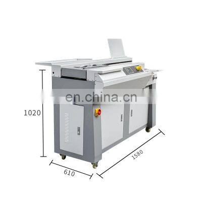 high quality notebook glue binding machine heavy duty industrial hot glue book binder binding machine