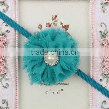 Flower Chiffon Cute Fashion Baby Hairbands Girls Headband Infant Hairband Baby Hair Accessories MY-AD00019 photo-4