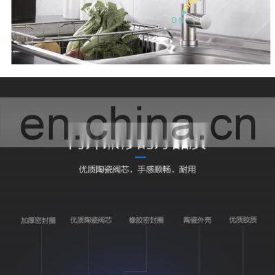 Modern Style Water Filter Faucet for Kitchen Food Grade 304 Stainless Steel Kitchen Faucets photo-5