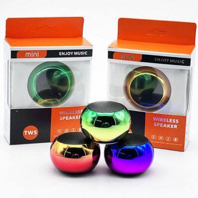 Colorful Lights Small Wireless Speakers Sound Box Subwoofer Portable Mini Gradient Speaker