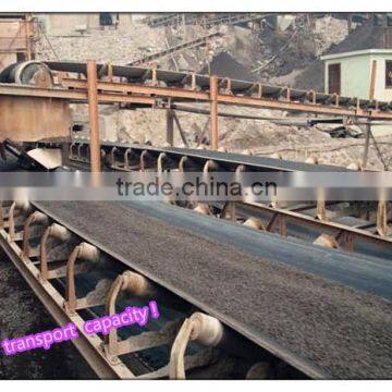 Large transport capacity belt conveyor for mining stone crushing plant