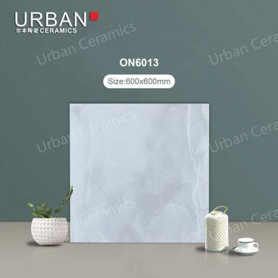 600X600mm Vitrified Ceramic Hotel Bedroom Glazed Polished Porcelain Floor Wall Tile