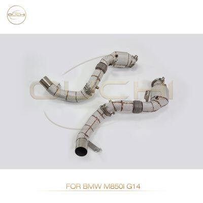 Exhaust Downpipe for BMW M550i 750i 850i/M850I G14/B58 Stainless Steel Performance Upgrade Increase High-performance Auto Parts photo-2