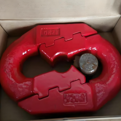 Hot-Forged Arc-Tooth Connecting Link 34x126 With Superior Impact Resistance for Conveyors photo-3