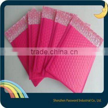 Pink Poly Bubble Material EMS Poly Bubble Mailer Plastic Bubble Mailer
