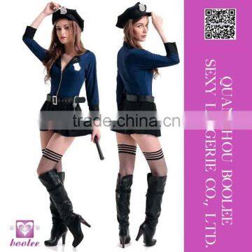 New fashion super sexy cheap Sexy police unifrom Sexy halloween costumes for women